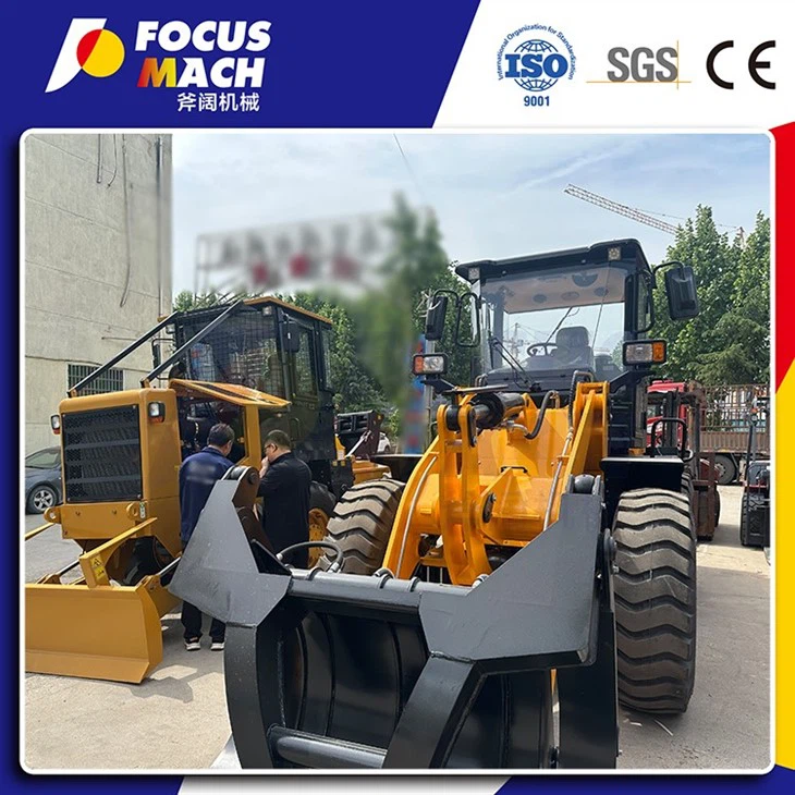 3 Ton Log Grabber / Forestry Crane With Grab factory