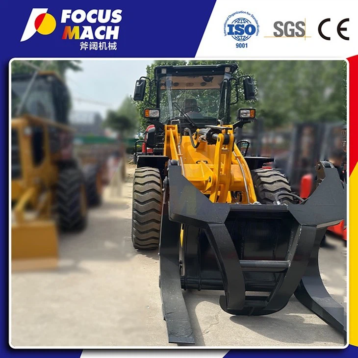 3 Ton Log Grabber / Forestry Crane With Grab suppliers