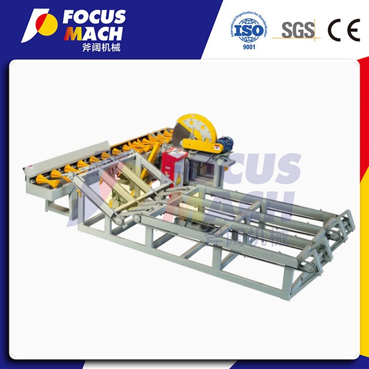 Automatic Log Cutting Saw With Feeder