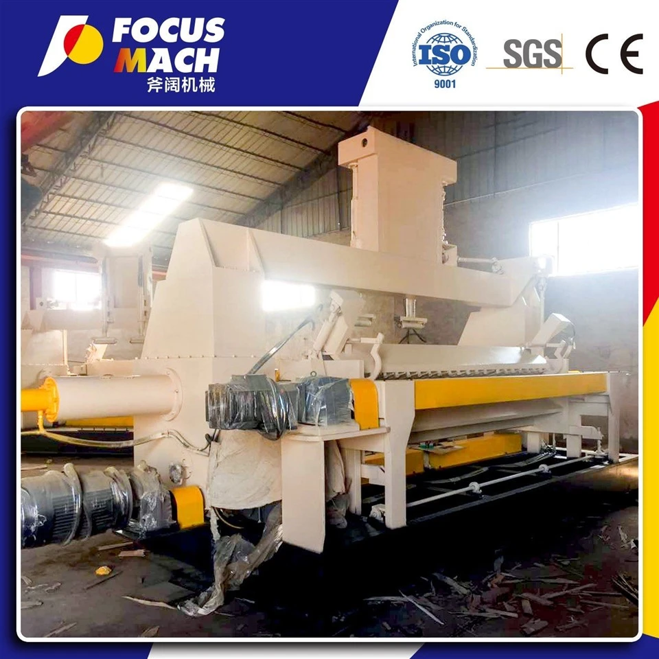 Plywood Veneer Spindle Rotary Peeling Machine