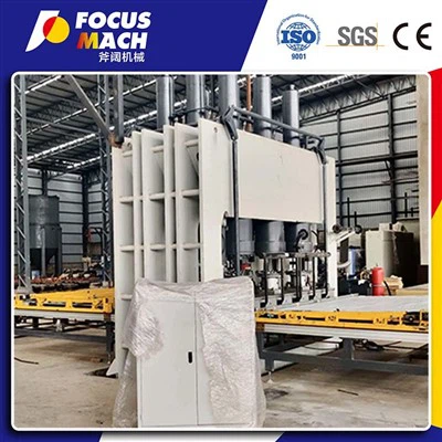 Semi-automatic Short Cycle Melamine Paper Laminating Hot Press Machine