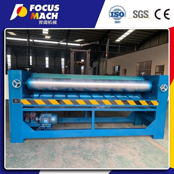 Wooden Door Panel Roller Glue Spreading Machine