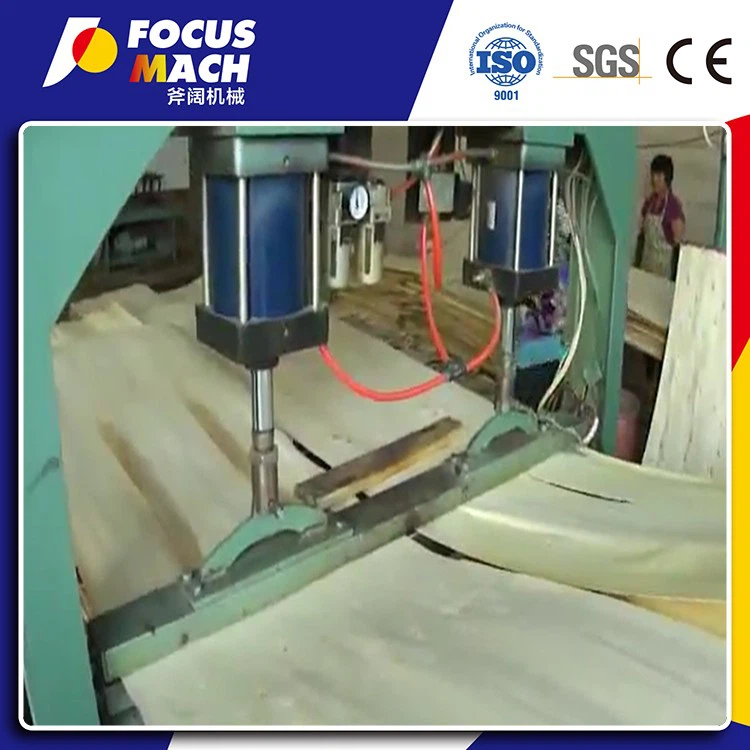 Woodworking Planer Plywood Hot Press Jointer For Core Veneer Press Jointing Machine